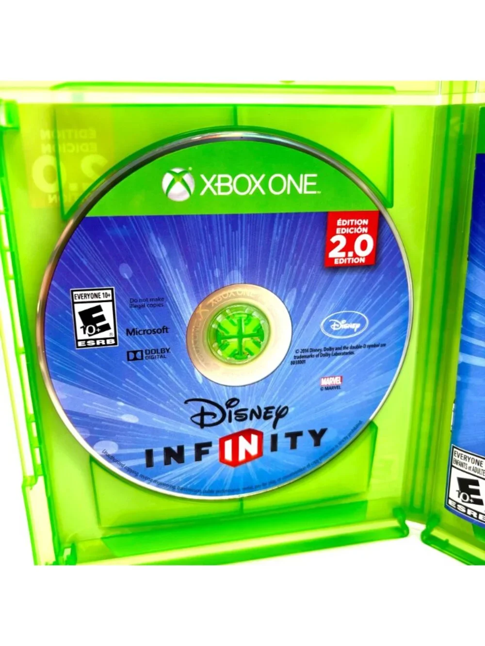 Disney Infinity 2.0 Edition Video Game For Xbox One Complete With Case & Disc